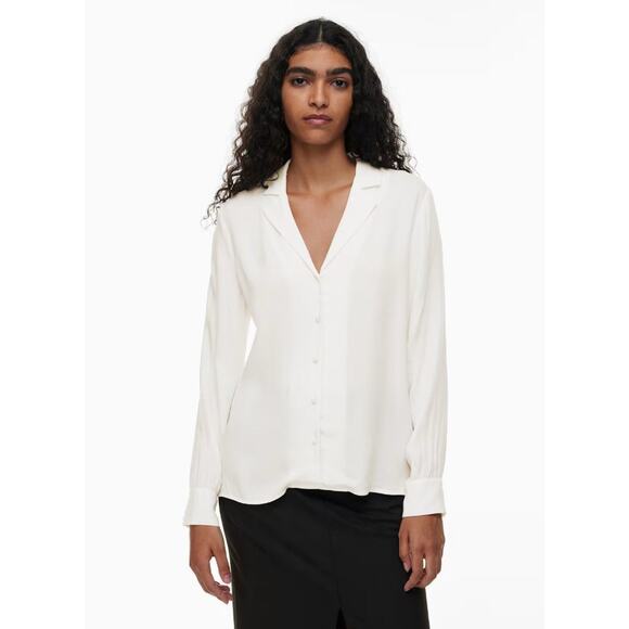 Wilfred Tulum Blouse Light Birch- S - Picture 2 of 8